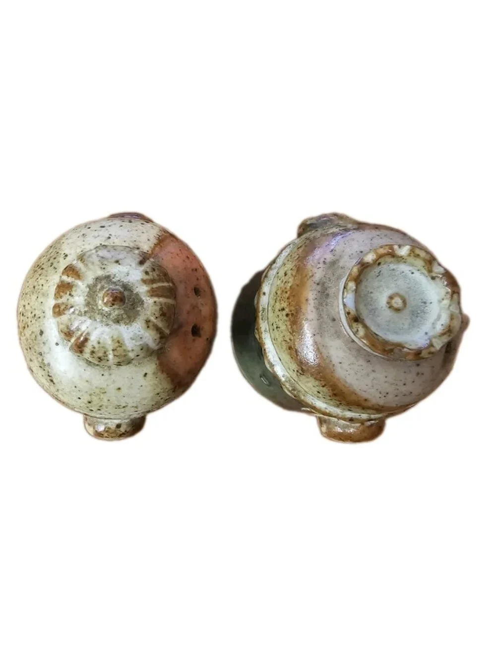 Vintage Knobler King & Queen Salt And Pepper Shakers Stoneware, Made In Japan